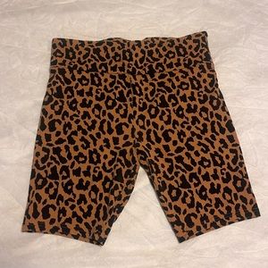 Wild Fable leopard print biker shorts XLarge